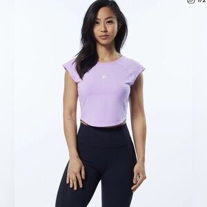 Alphalete Velocity Lavender Women's Crop Top